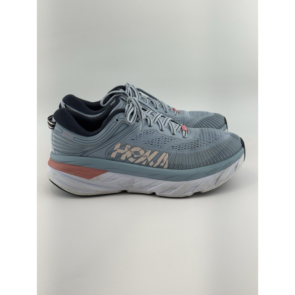 Hoka One One Bondi 7 Women's 1110519Running Shoes Blue Fog Sneakers Size 8.5